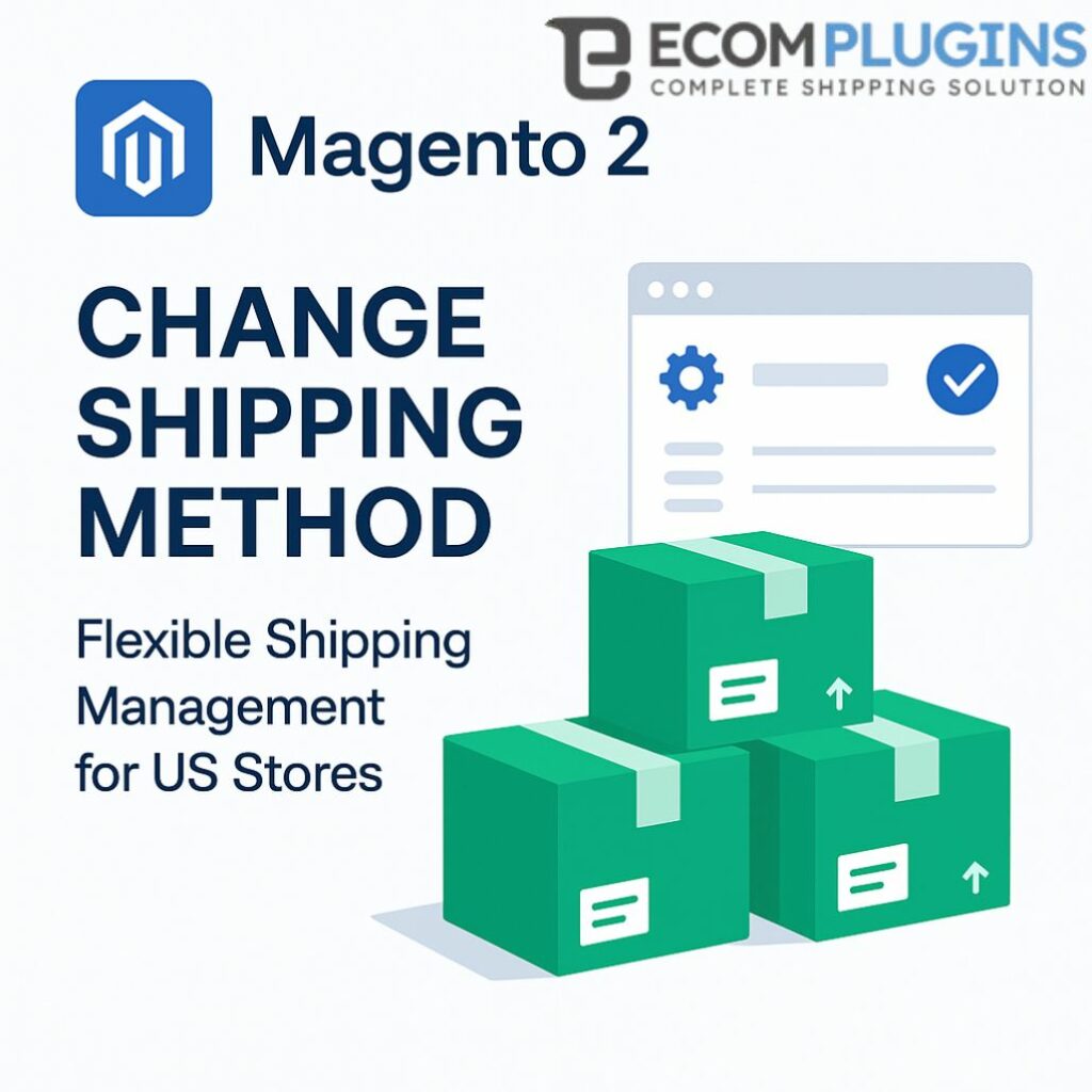 Magento 2 change shipping method