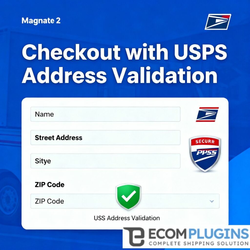 Magento 2 store with USPS