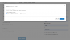 Magento 2 - Checkout Address Validation by UPS Extension