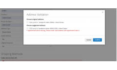 Magento 2 - Checkout Address Validation by FedEx Extension