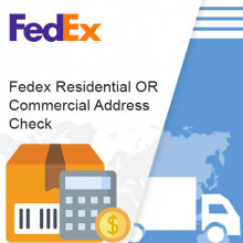 Magento 2 - Fedex Residential OR Commercial Address Check